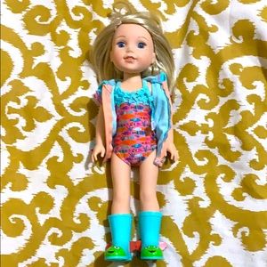 American Girl wellie wisher doll (Camille)